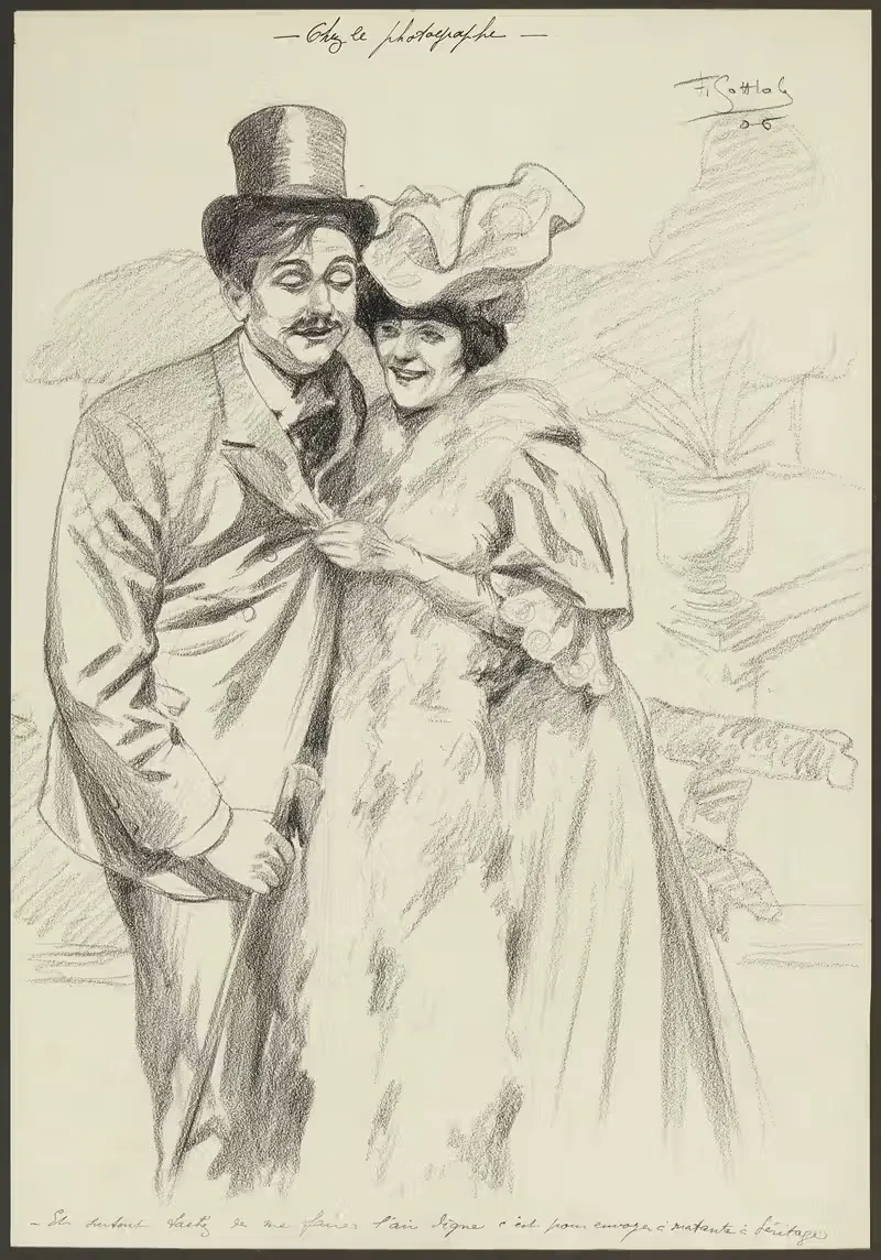 У фотографа by Фернан Луи Готлоб, 1906 — digital art print download