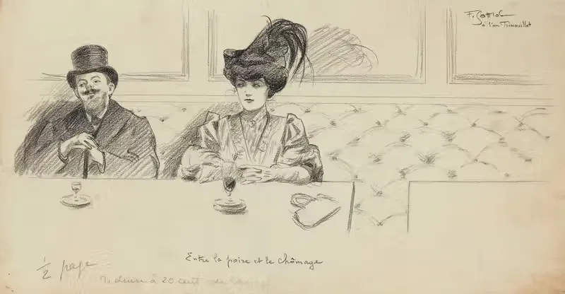 Entre la poire et le chômage — Fernand Louis Gottlob