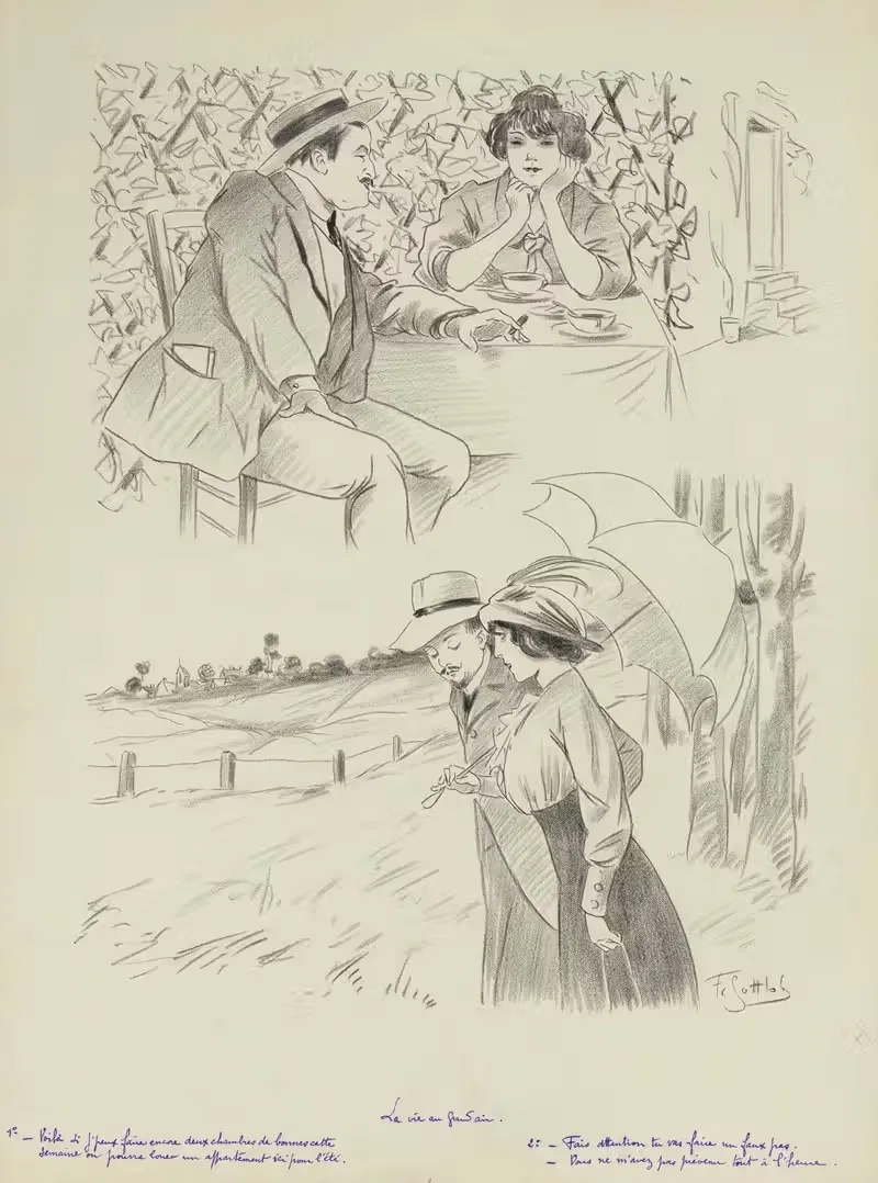 La vie au grand air — Fernand Louis Gottlob