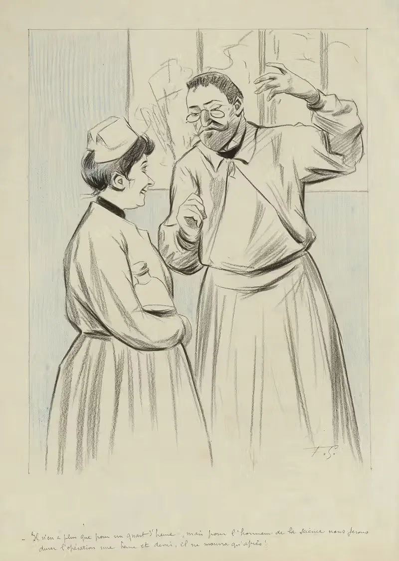 Les déguisés de l'hôpital — Fernand Louis Gottlob