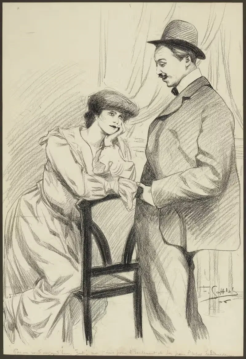 Плохой закон by Фернан Луи Готлоб, 1906 — digital art print download