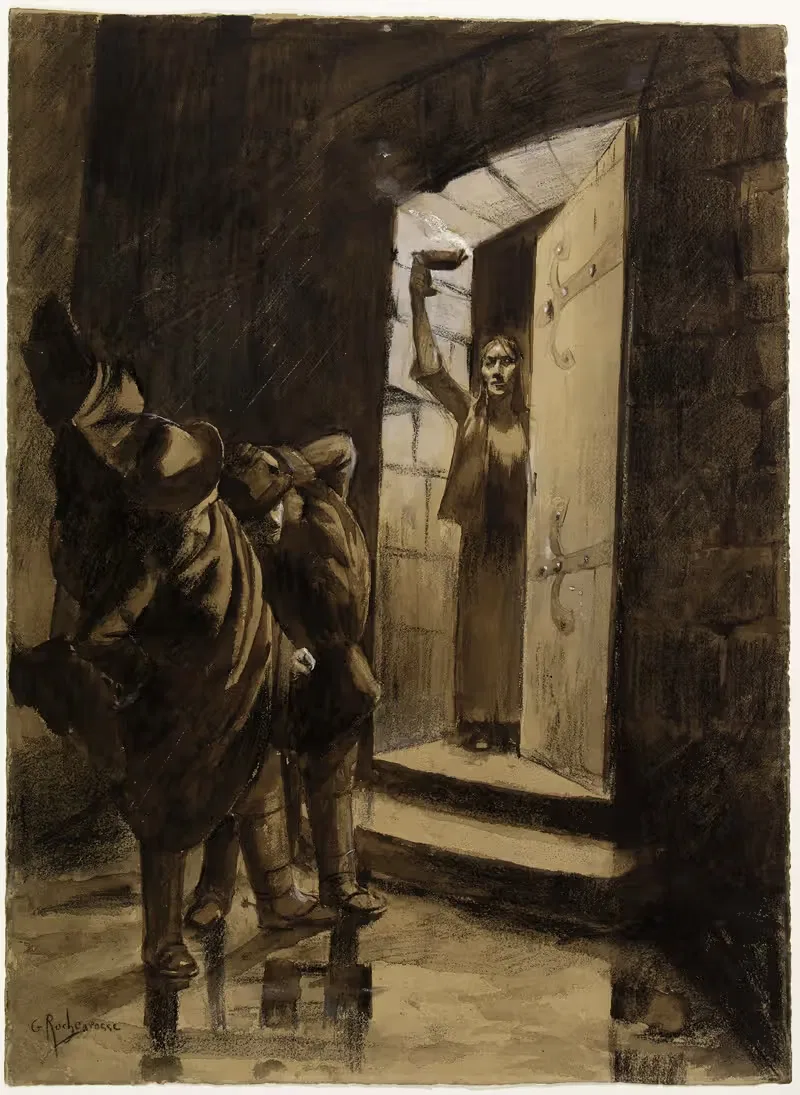 Жена палача by Жорж Антуан Рошегросс, 1884 — digital art print download