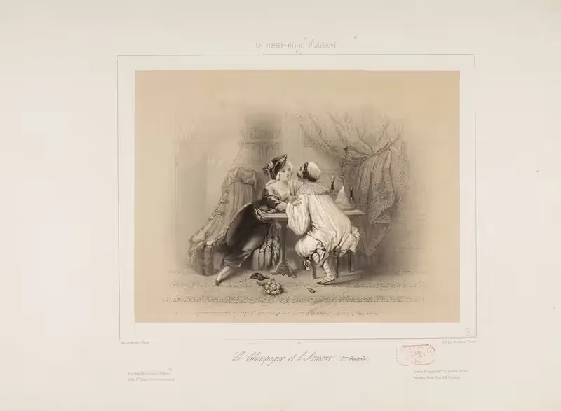Le Champagne et l'Amour — Joseph Betannier