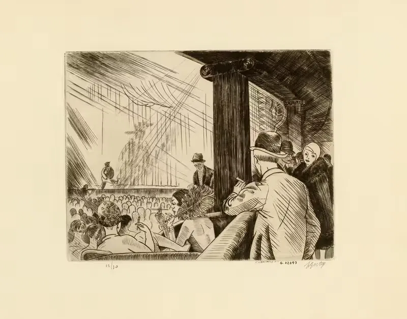Ширман короля шарлестона by Пьер Гатье, 1927 — digital art print download