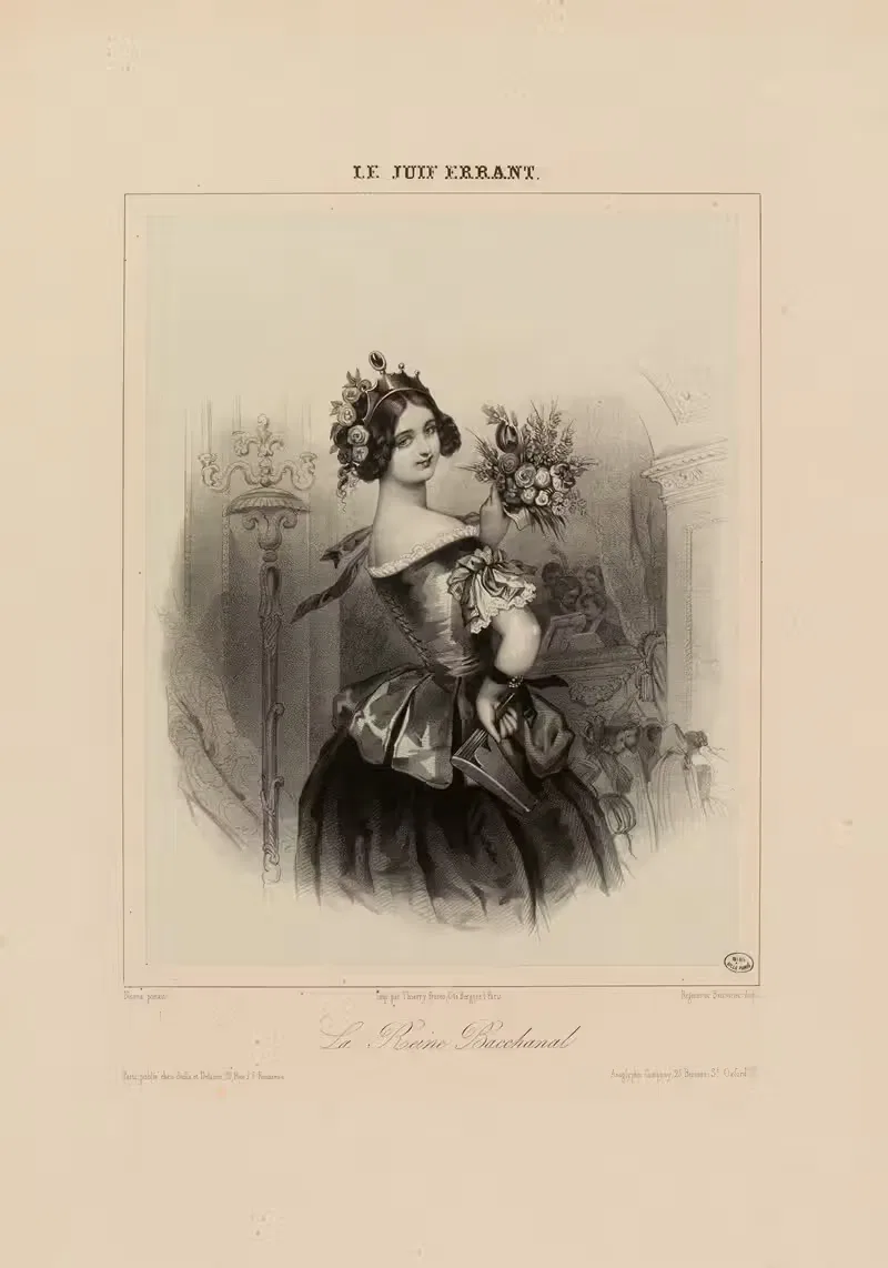 Королева Бакханал by Пьер-Нюма Бассаж, 1835-1865 — digital art print download