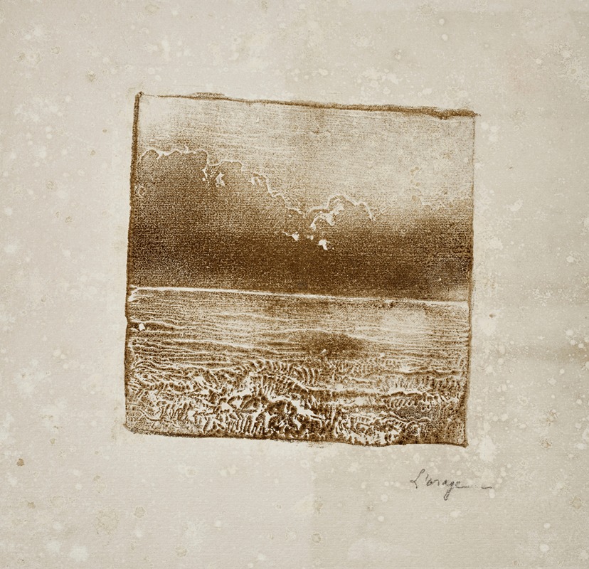 Шторм 2 by Пьер Рош, 1906 — digital art print download