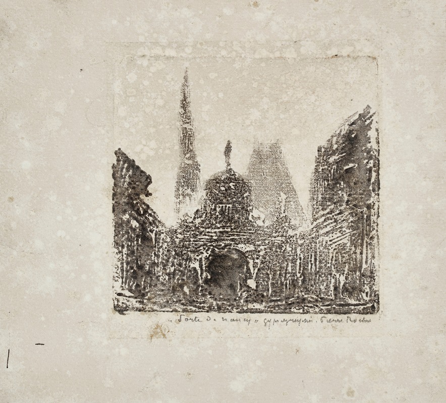 Порт де Нансі by Пьер Рош, 1892 — digital art print download