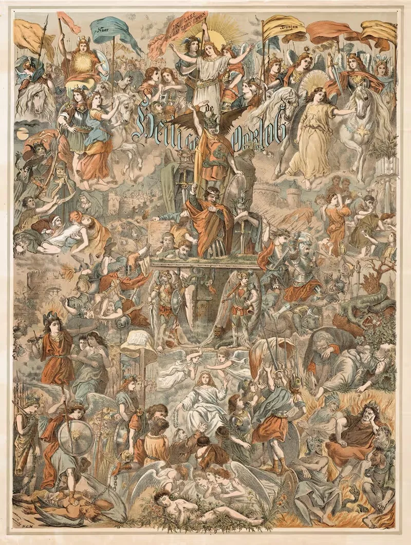 Allegory of a Holy War — Pieter Cornelis Mondriaan