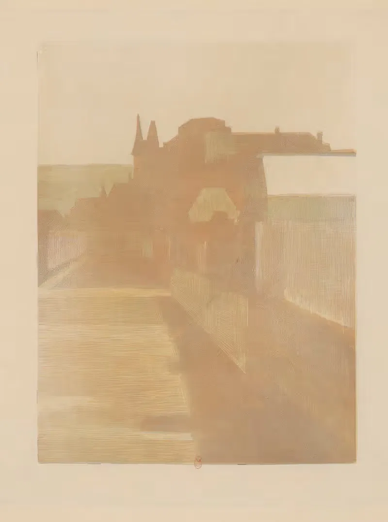 Утро в Вильере by Амеде Жоа, 1896 — digital art print download