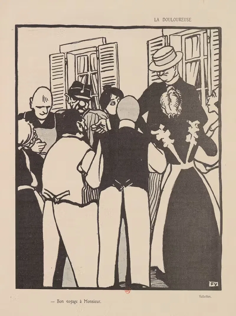La Douloureuse by Félix Vallotton — digital art print download