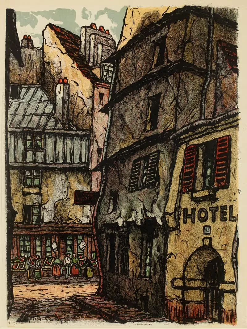 Rue Saint-Julien-le-Pauvre — Jean-Charles Contel