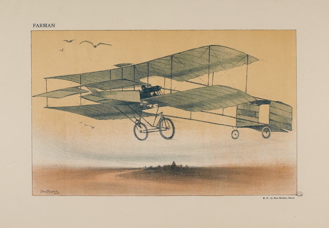 Farman by Léon Pousthomis — digital art print download