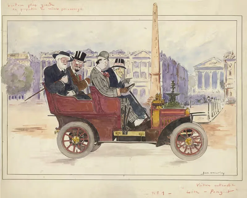 Портреты драматургов by Ив Маревери, 1910-1914 — digital art print download