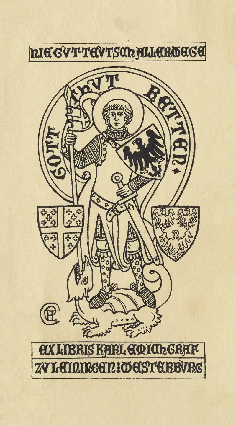 Karl Emich, Grafin zu Leiningen-Westerburg. — Adolf Closs