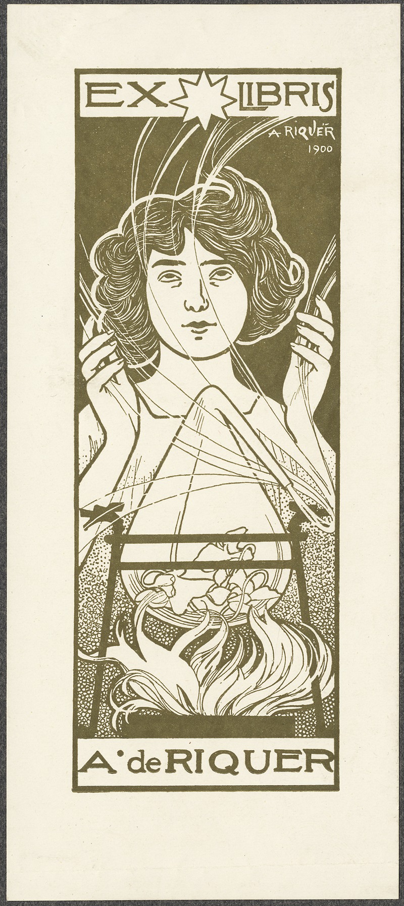 Александр де Рикер by Александр де Рикер, 1900 — digital art print download