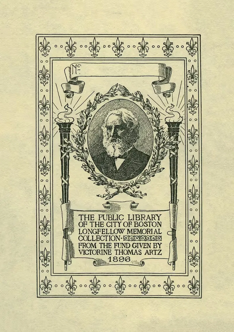 Boston Public Library by Anonymous, 1896 — digital art print download