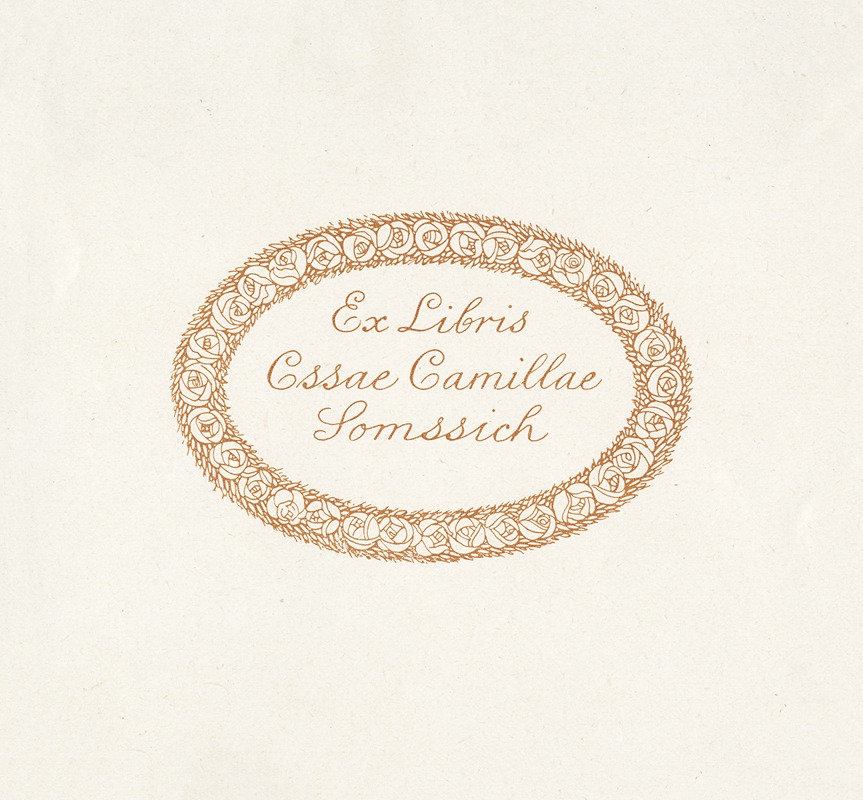 Cssae Camillae Somssich by Аноним — digital art print download