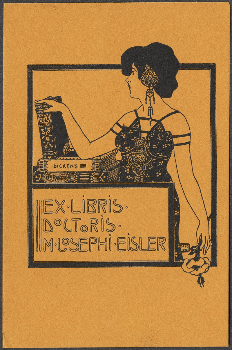 M. Joseph Eisler by Anonymous, 1903 — digital art print download