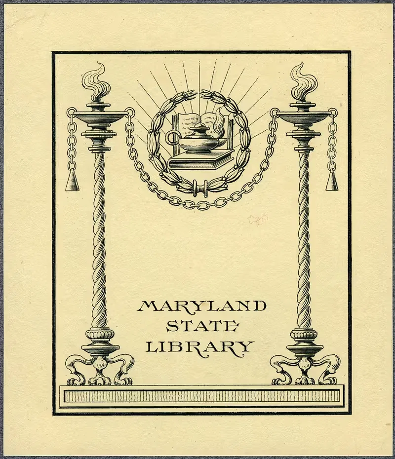 Maryland State Library by Anonymous — digital art print download