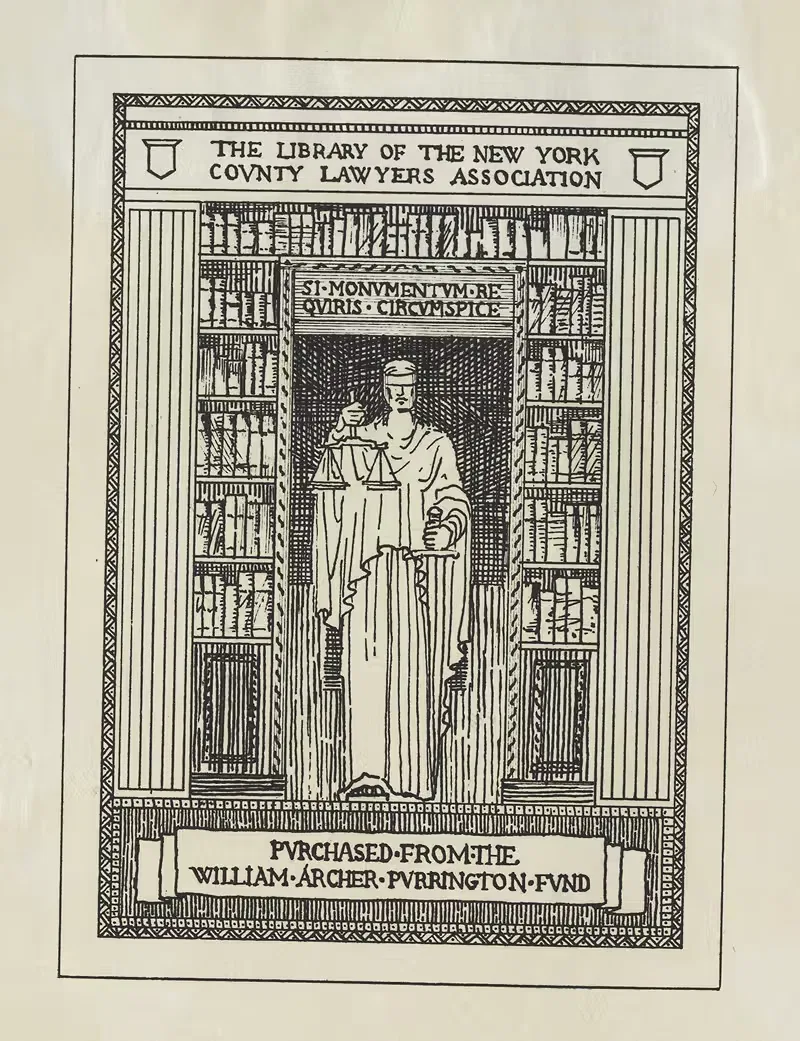 New York County Lawyers' Association Library — Anonymous