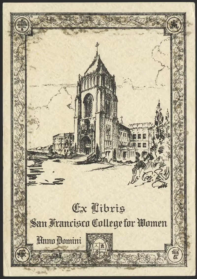 San Francisco College For Women — Anonymous