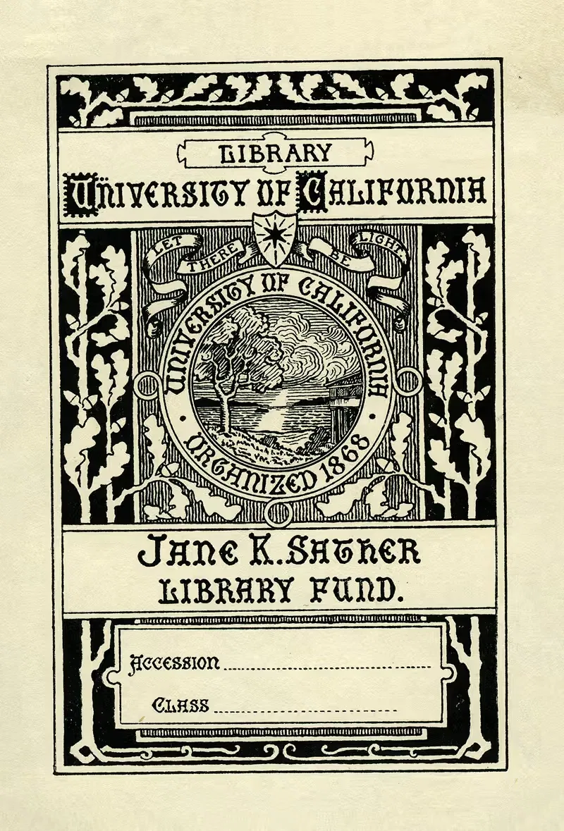 University of California, Berkeley Library — Anonymous