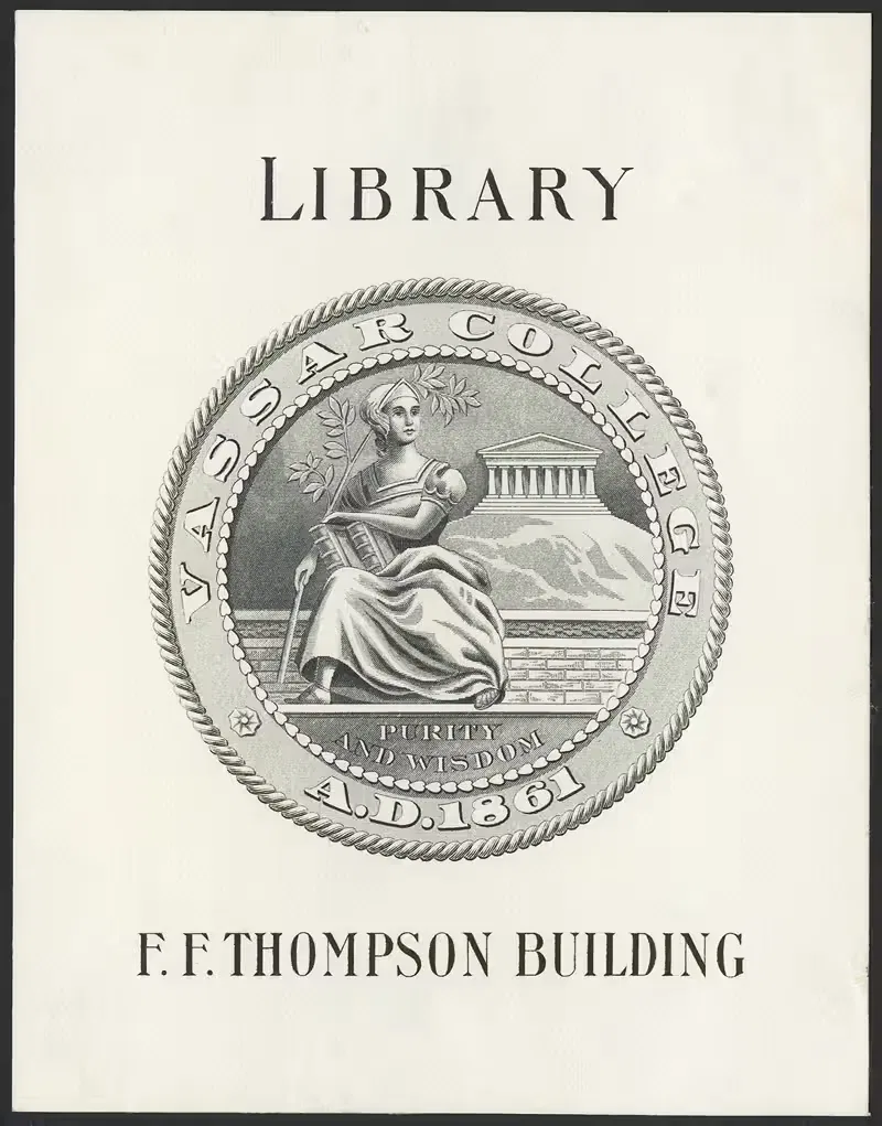 Vassar College Library by Anonymous — digital art print download