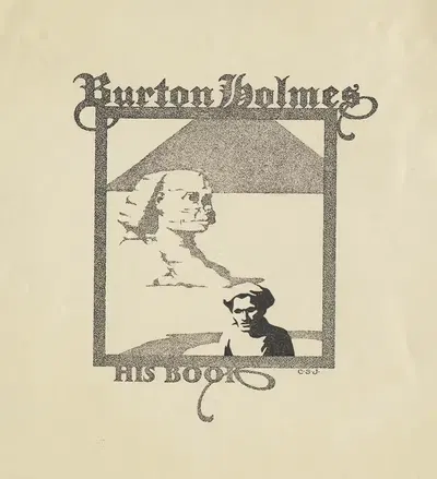 Burton Holmes by Carl Stephen Junge — digital art print download