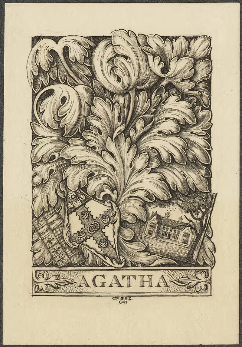 Агата Р. Грин by Чарльз Уильям Шерборн, 1903 — digital art print download