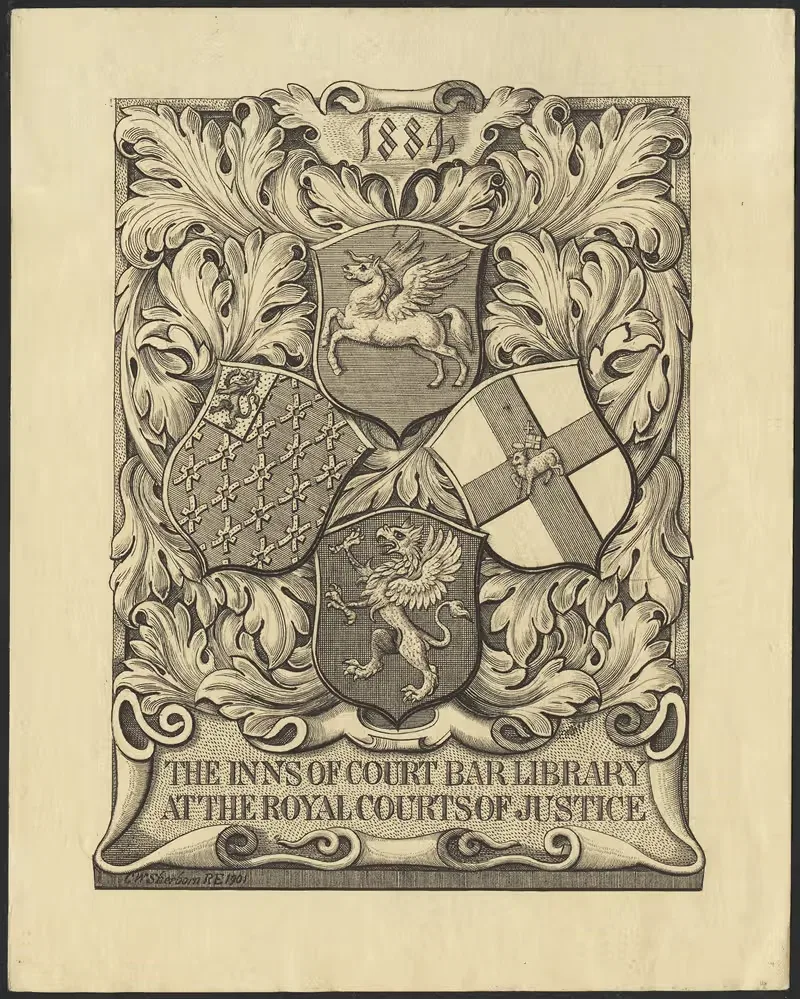 Inns of Court Bar Library — Charles William Sherborn