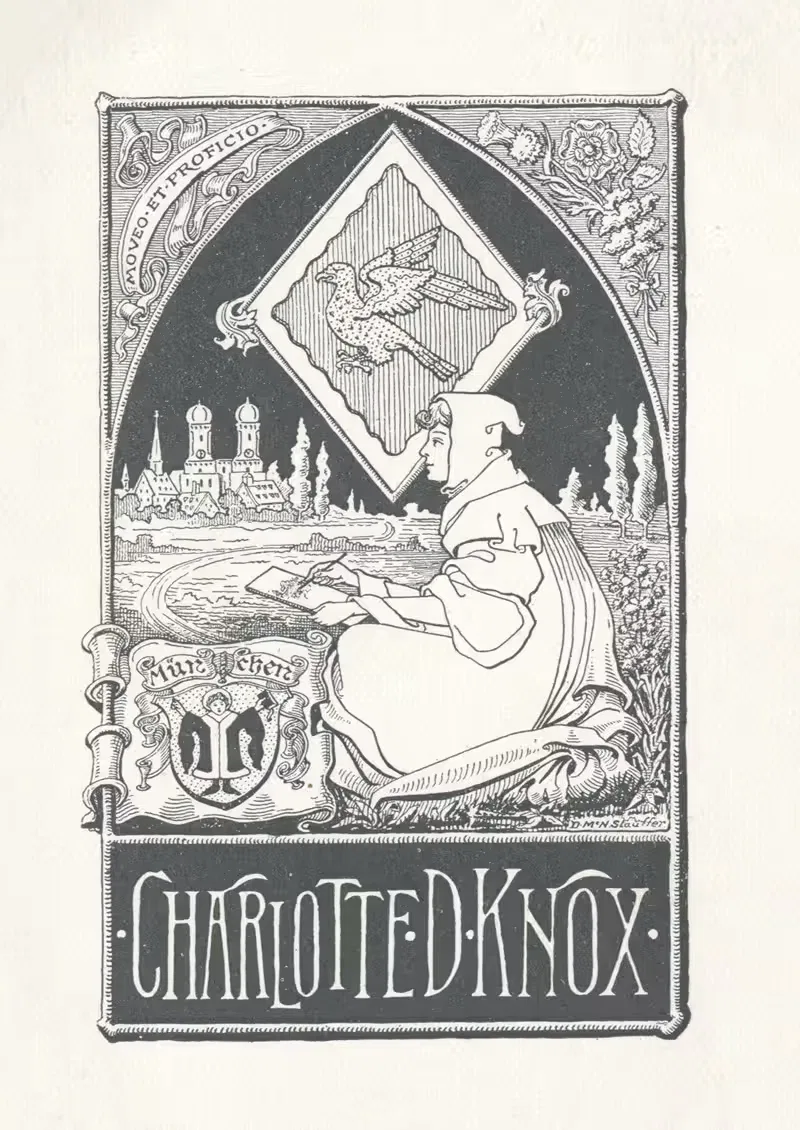Charlotte D. Knox by David McNeely Stauffer — digital art print download