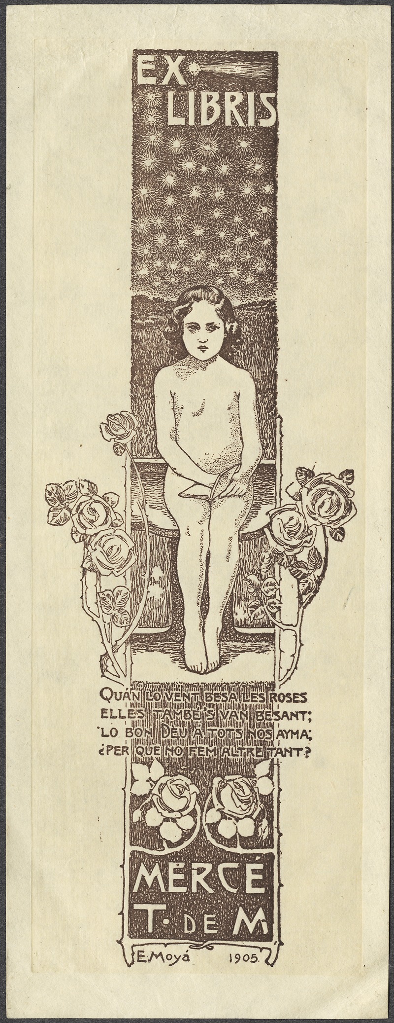 Merce T. De Monsalvatje by E. Moya, 1905 — digital art print download