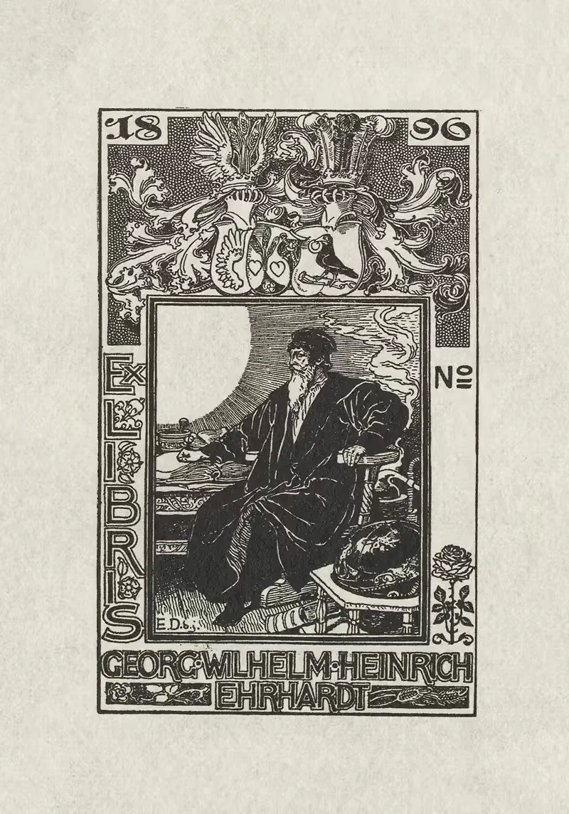 Georg Wilhelm Heinrich Ehrhardt by Emil Doepler, 1896 — digital art print download