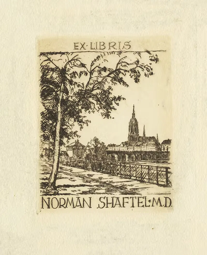 Norman Shaftel by F. Bötel, 1940 — digital art print download