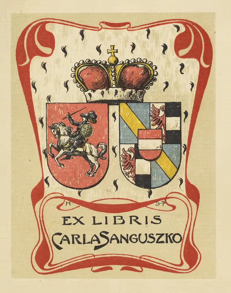 Carla Sanguszko by Heinrich Schmidt-Pecht — digital art print download