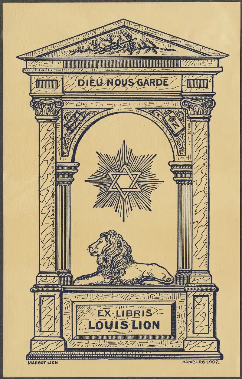Louis Lion by Margot Lion, 1907 — digital art print download