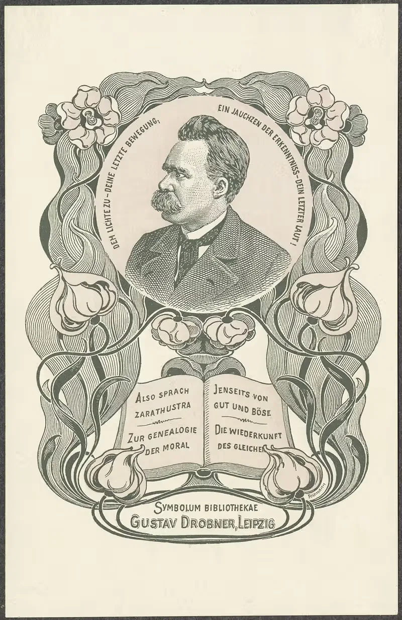 Густав Дробнер by Пауль Фойгт, 1900 — digital art print download