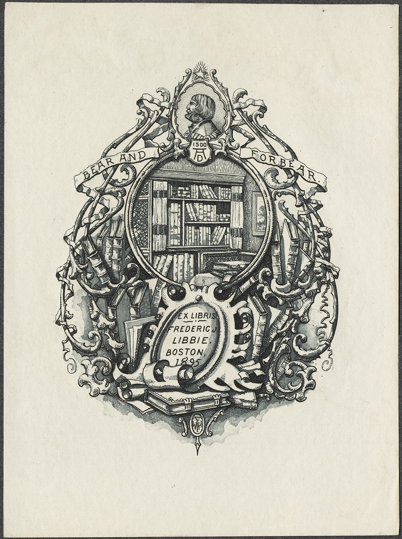 Frederic J Libbie by William Fowler Hopson, 1895 — digital art print download