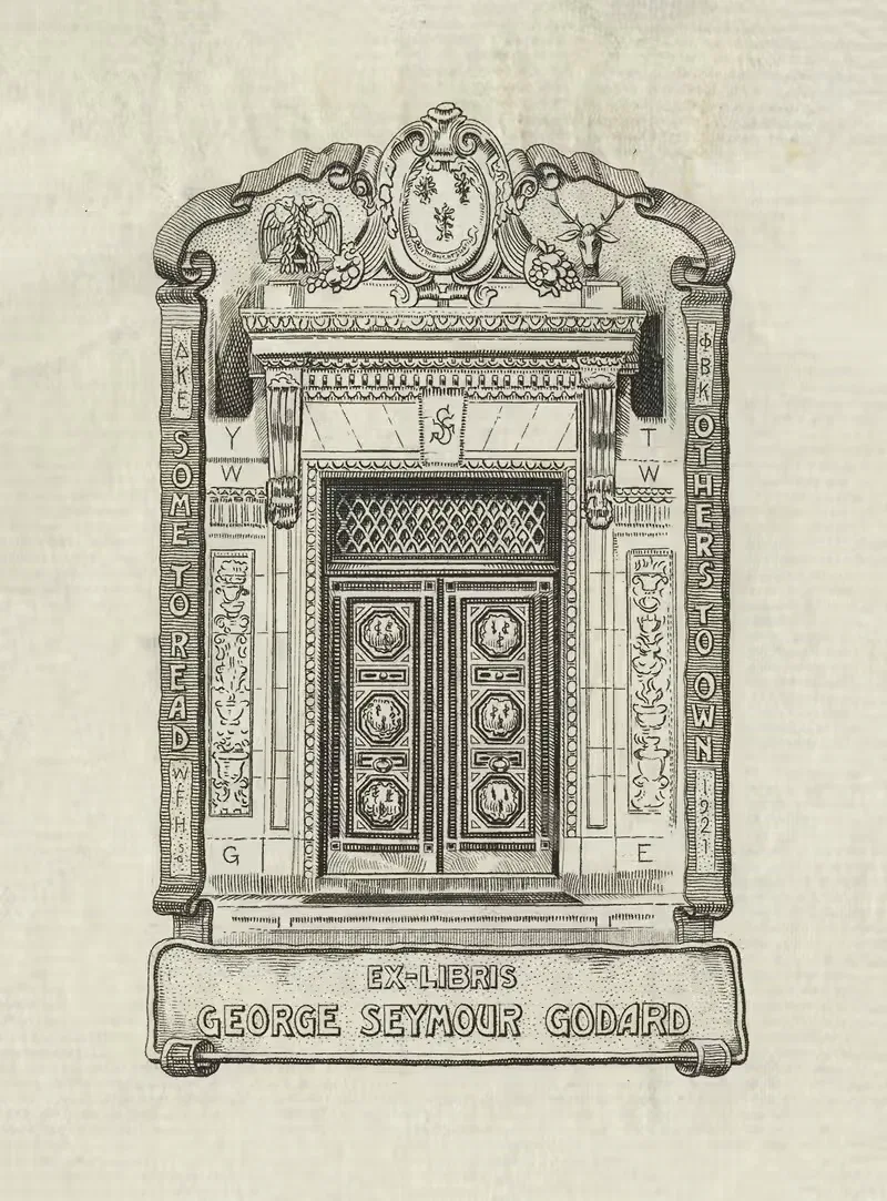Джордж Сеймур Годар by Уильям Фаулер Хопсон, 1921 — digital art print download