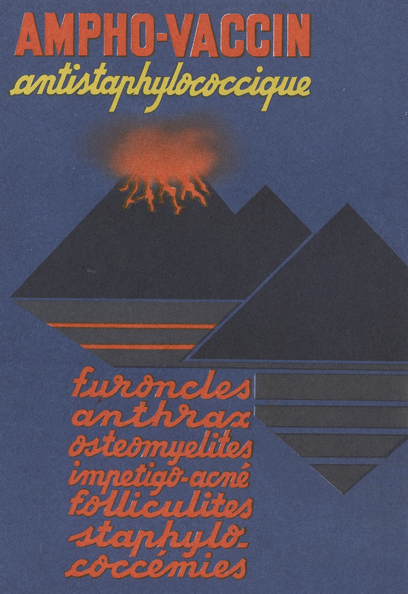 Ampho-vaccin antistaphylococcique by А. Д. Роншез, 1910-1950 — digital art print download