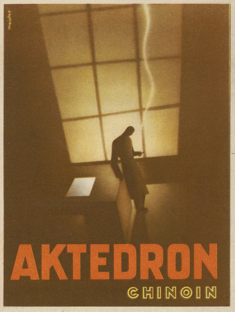 Aktedron Chinoin by Аноним, 1910-1950 — digital art print download