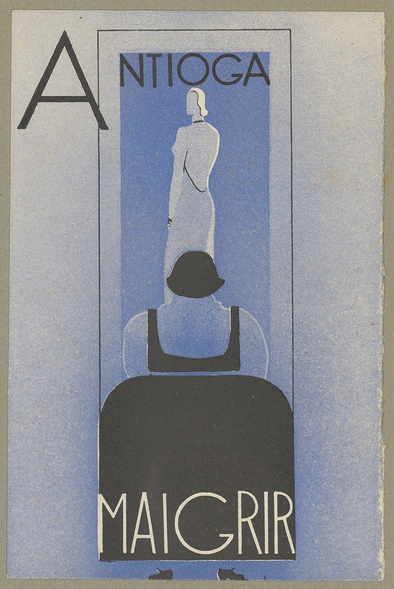 Antioga ; maigrir by Аноним, 1910-1950 — digital art print download