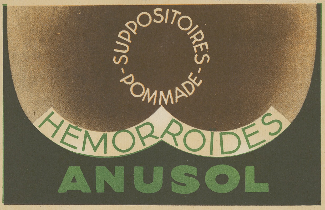 Anusol by Аноним, 1910-1950 — digital art print download