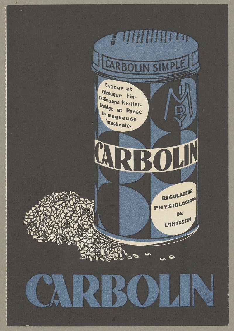 Carbolin by Аноним, 1910-1950 — digital art print download