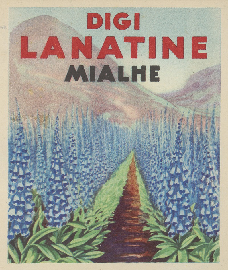 Digi Lanatine Mialhe by Аноним, 1910-1950 — digital art print download