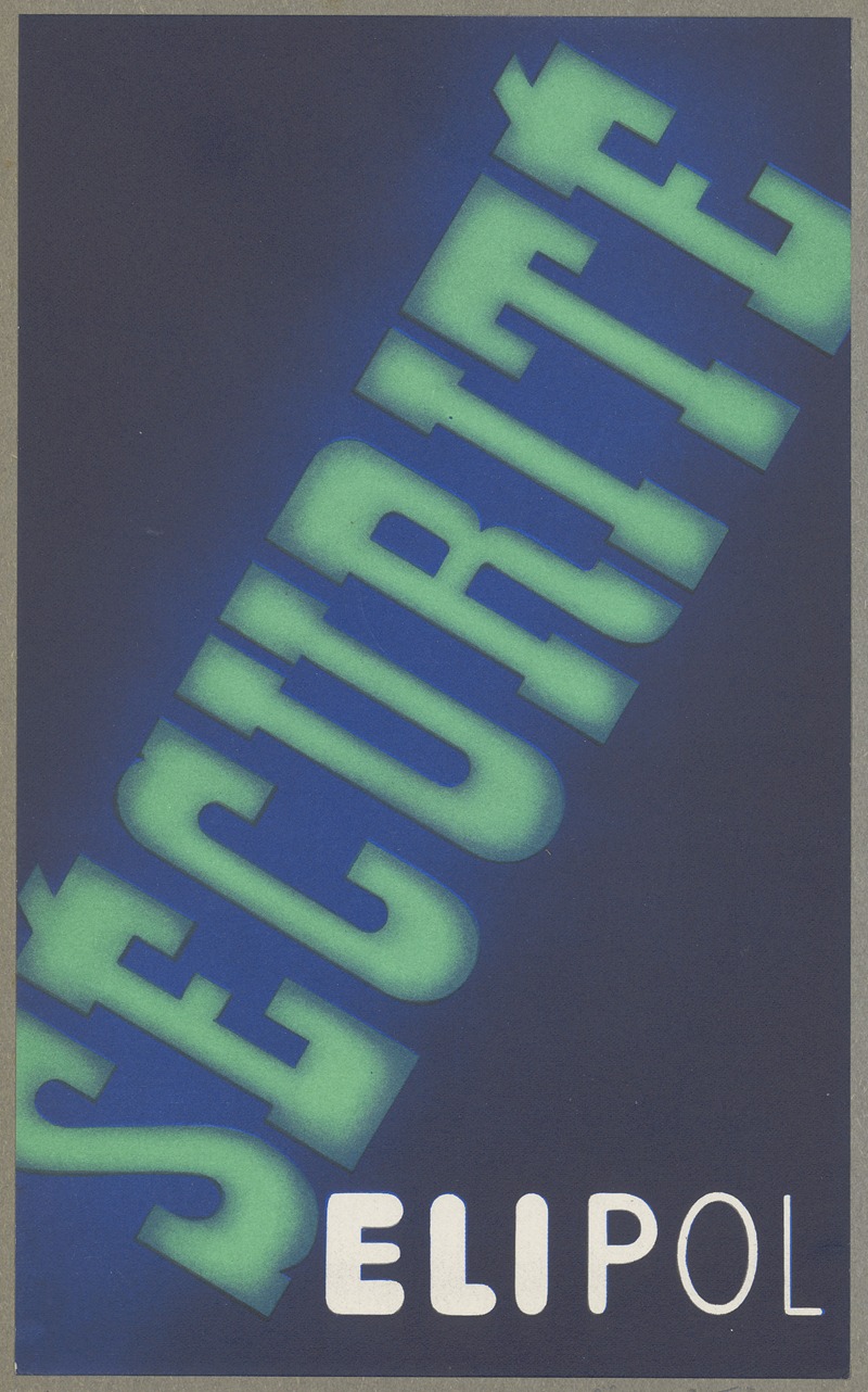 Elipol by Аноним, 1910-1950 — digital art print download