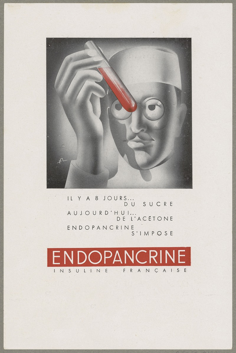 Endopancrine by Аноним, 1939 — digital art print download