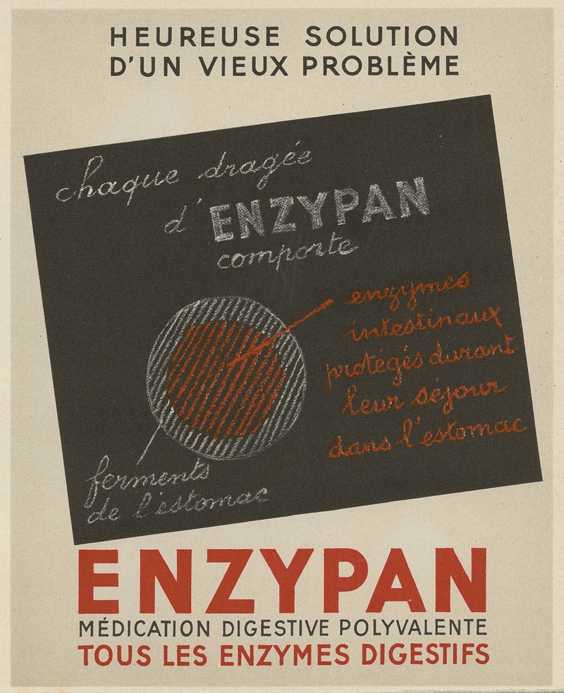 Enzypan by Аноним, 1910-1950 — digital art print download