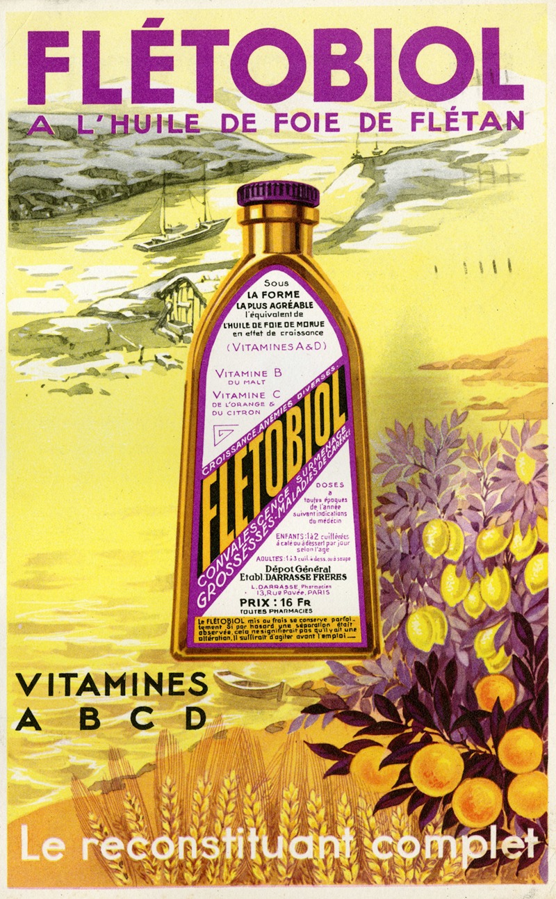 Flétobiol by Anonymous, 1910-1950 — digital art print download