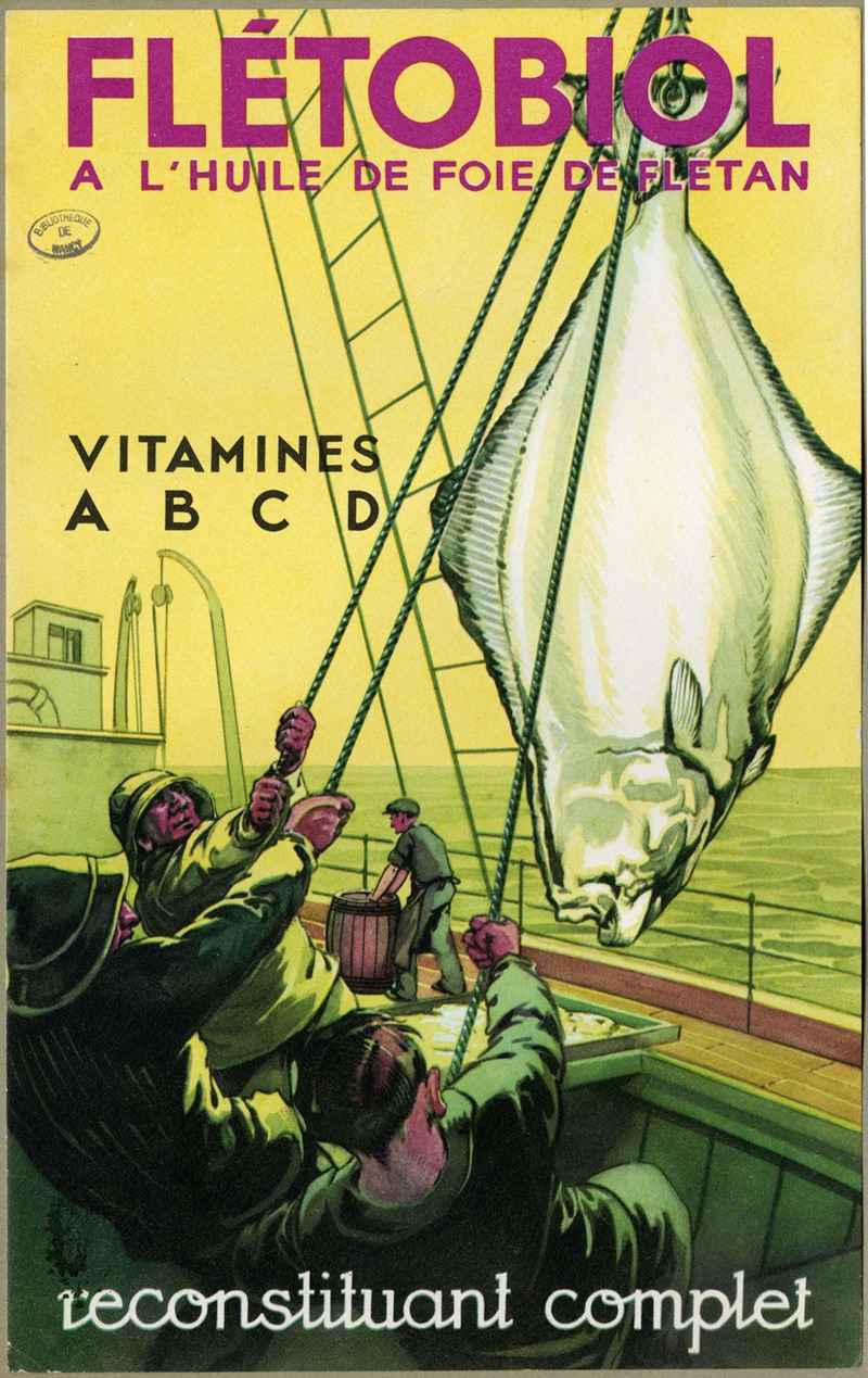 Flétobiol by Anonymous, 1937 — digital art print download